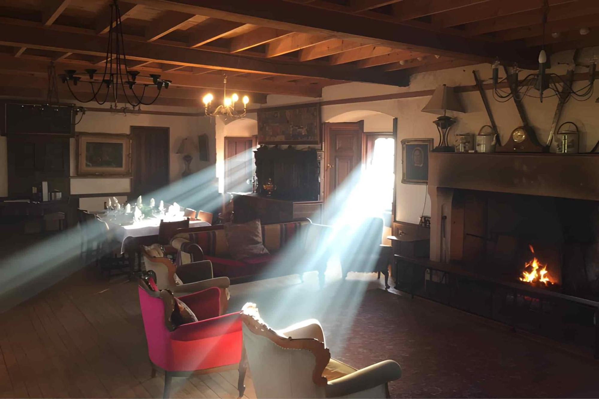 The Manor At Plane Castle Villa Falkirk Bagian luar foto