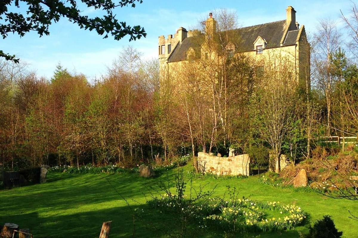 The Manor At Plane Castle Villa Falkirk Bagian luar foto